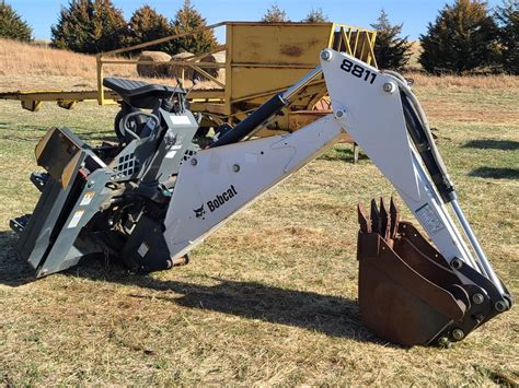 clark skid steer backhoe|bobcat backhoe attachment.